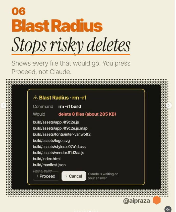 Blast Radius: Stops risky deletes